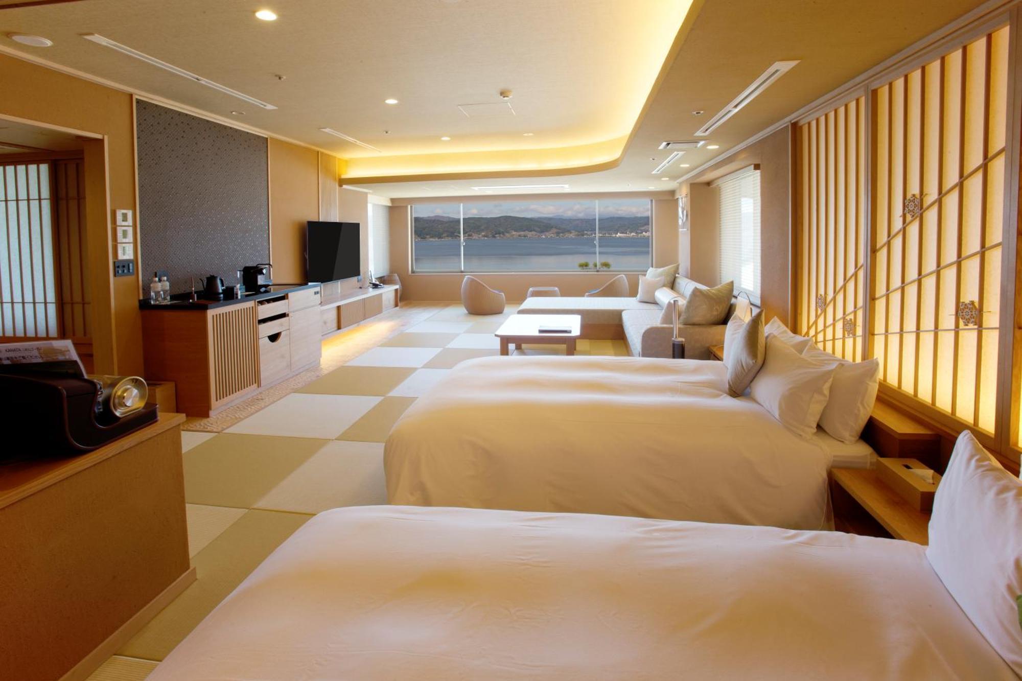 คะมิซุวะ ออนเซน ฮะมะโนะยุ Hotel ภายนอก รูปภาพ